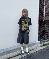 モデル身長:153cm / カラー:Charcoal Grey / サイズ:S