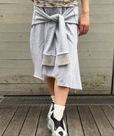 Reconstructed Skirt-Forget-me-nots-Forget-me-nots Online Store