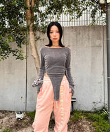 モデル身長:165cm / カラー:Gray / サイズ:F
