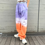 Dip Dye Poplin Pant-Aries-Forget-me-nots Online Store