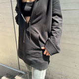 Hyperbole Hooded Fleece Dress-courrèges-Forget-me-nots Online Store