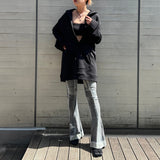 Hyperbole Hooded Fleece Dress-courrèges-Forget-me-nots Online Store