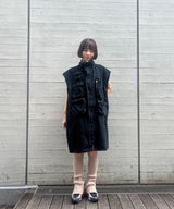 Sleeveless Pocket Vest Dress-MM6 Maison Margiela-Forget-me-nots Online Store