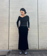 Twist Rib Knit Sweater-courrèges-Forget-me-nots Online Store