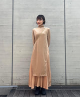 Velor Jersey Dress-TOGA PULLA-Forget-me-nots Online Store