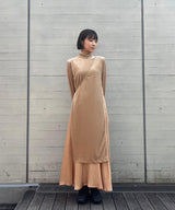 Velor Jersey Dress-TOGA PULLA-Forget-me-nots Online Store