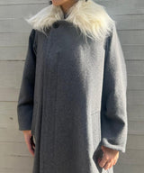 Flannel Coat-TOGA PULLA-Forget-me-nots Online Store