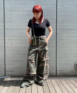 X F.M.C.D / 3Way Camo Large Fit Trouser-BASICKS-Forget-me-nots Online Store