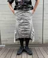 Pigment Dye Skirt-Forget-me-nots-Forget-me-nots Online Store