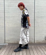 Pigment Dye Skirt-Forget-me-nots-Forget-me-nots Online Store