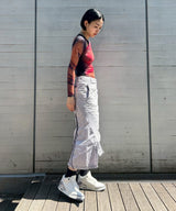 Recycled Draped Statue Jersey Ss Crewneck Top-Marine Serre-Forget-me-nots Online Store