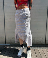 Pigment Dye Skirt-Forget-me-nots-Forget-me-nots Online Store