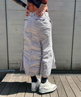 Pigment Dye Skirt-Forget-me-nots-Forget-me-nots Online Store