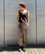 Printed Satin Pants-GANNI-Forget-me-nots Online Store