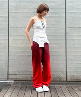 Moon Faded Fleece Sweatpants-Marine Serre-Forget-me-nots Online Store