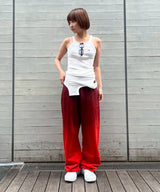 Moon Faded Fleece Sweatpants-Marine Serre-Forget-me-nots Online Store