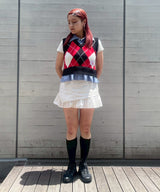 Smart Cropped Vest-Charles Jeffrey Loverboy-Forget-me-nots Online Store