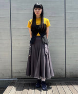 T-Shirt-MM6 Maison Margiela-Forget-me-nots Online Store