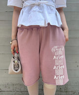 Aged Ancient Column Sweatshort-Aries-Forget-me-nots Online Store