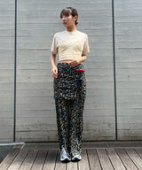 Rib Jersey S/S-TOGA PULLA-Forget-me-nots Online Store