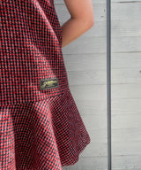 Woollen Check Buckle Mini Dress-GANNI-Forget-me-nots Online Store