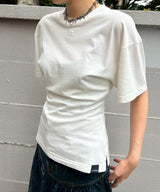 Waisted T-Shirt-courrèges-Forget-me-nots Online Store