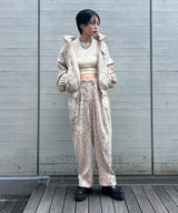 Paisley Full Gather Pants-OPEN YY-Forget-me-nots Online Store