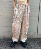 Paisley Full Gather Pants-OPEN YY-Forget-me-nots Online Store