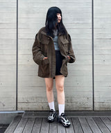 Wrap-Over Waist Mini Skirt-OPEN YY-Forget-me-nots Online Store