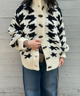 Hounds Tooth Star Cowichan-OPEN YY-Forget-me-nots Online Store