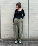 Full Gather Pants-OPEN YY-Forget-me-nots Online Store