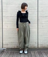 Full Gather Pants-OPEN YY-Forget-me-nots Online Store