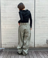 Full Gather Pants-OPEN YY-Forget-me-nots Online Store
