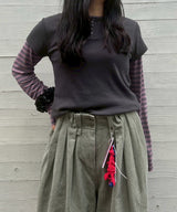 Layered Tee-Forget-me-nots-Forget-me-nots Online Store