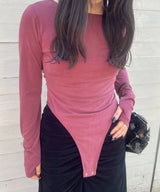 Back Open Body Suit-Forget-me-nots-Forget-me-nots Online Store