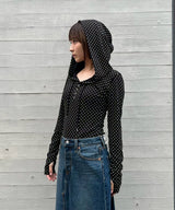 Hooded Body Suit-Forget-me-nots-Forget-me-nots Online Store