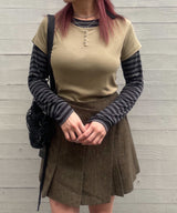 Layered Tee-Forget-me-nots-Forget-me-nots Online Store