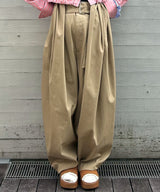 High Twist Twill Wide Pants-TOGA-Forget-me-nots Online Store