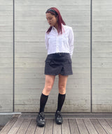 Cropped Shirt (Solid)-HOMME girls-Forget-me-nots Online Store