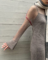 Knit Maxi Onepiece-Forget-me-nots-Forget-me-nots Online Store