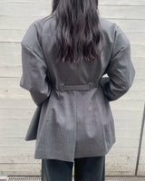 Wool Tropical Bonding Jacket-TOGA-Forget-me-nots Online Store