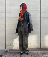 モデル身長:160cm / カラー:Black / サイズ:F