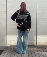 モデル身長:165cm / カラー:Blue / サイズ:S-M