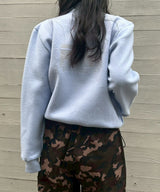 Fleece Bckd Jersey Light Blue Inside Out Fleece - Ample Tracksuit Jacket