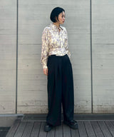 モデル身長:173cm / カラー:Black / サイズ:M