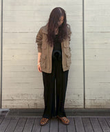 モデル身長:157cm / カラー:Brown / サイズ:F
