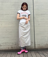 Basic Cotton Jersey Margot Kitty Print-GANNI-Forget-me-nots Online Store