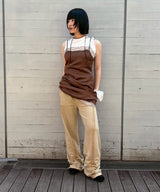 モデル身長:160cm / カラー:Brown / サイズ:F