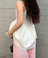 Pottery Glitter Sleeveless Top-CFCL-Forget-me-nots Online Store
