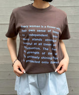 Print Tee-Forget-me-nots-Forget-me-nots Online Store